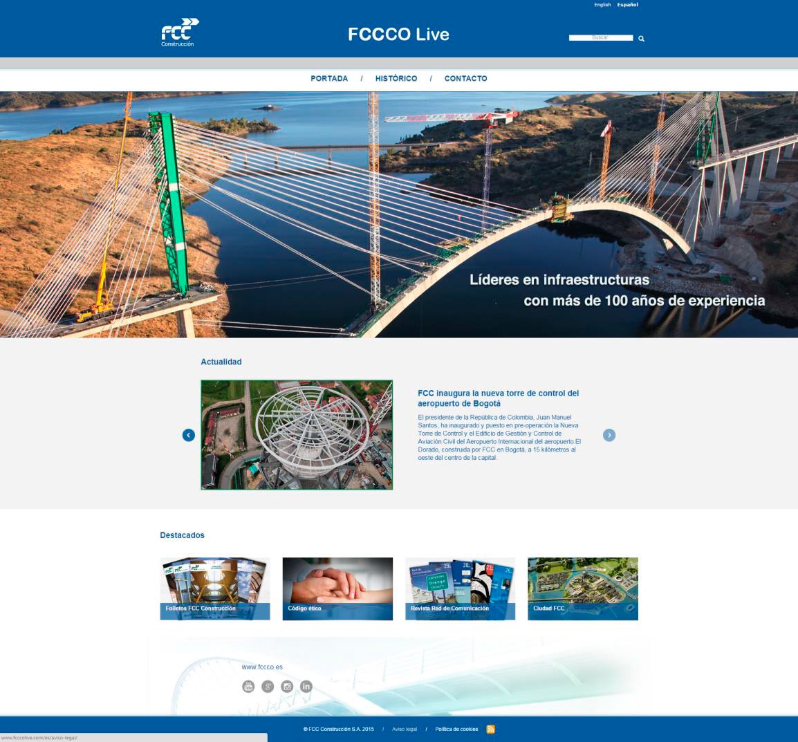 Ya está disponible el nuevo portal de FCC CO Live