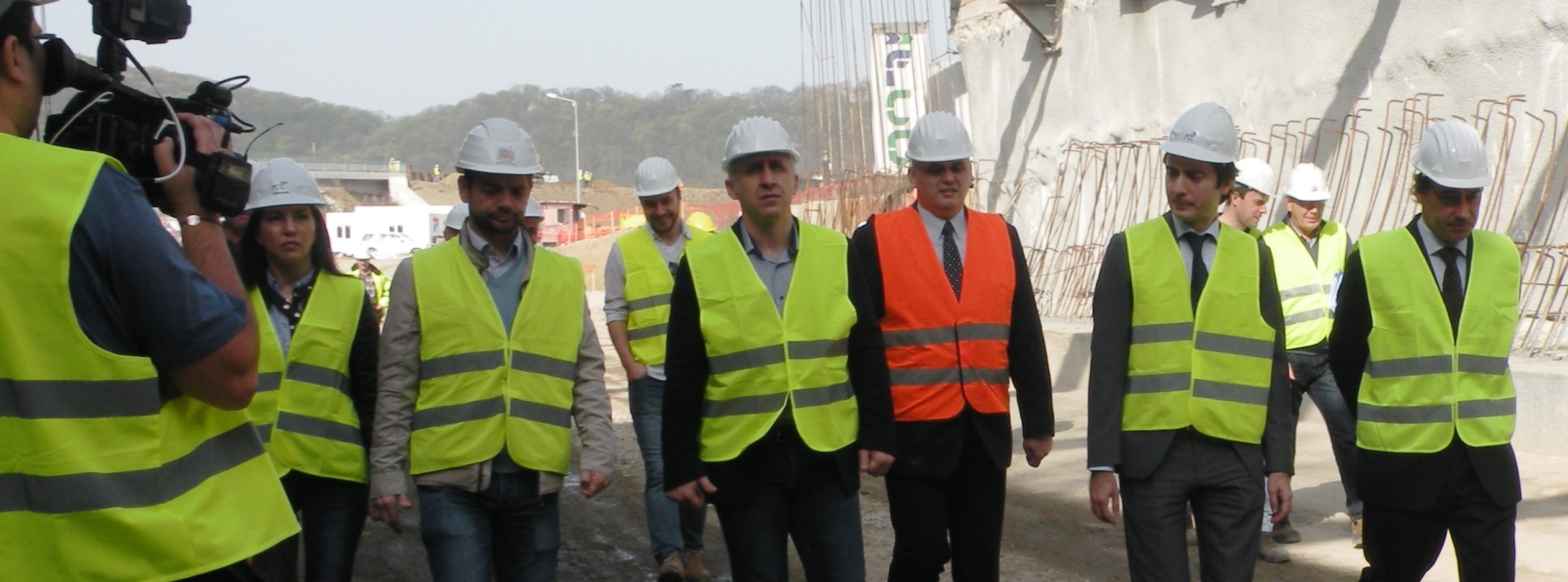 El ministro de Transportes de Rumanía visita los tramos ferroviarios ejecutados por FCC en Transilvania