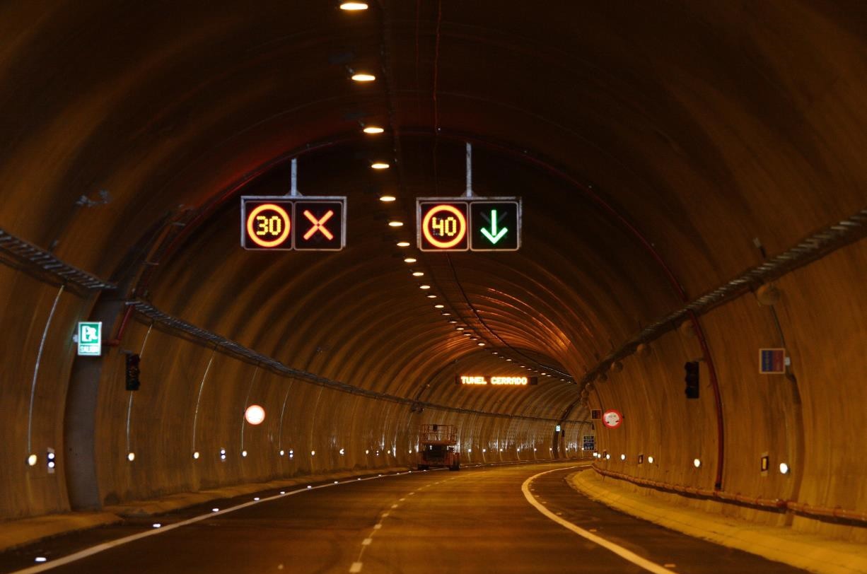 FCC Industrial instalará los sistemas de seguridad e iluminación del Túnel La Aldea