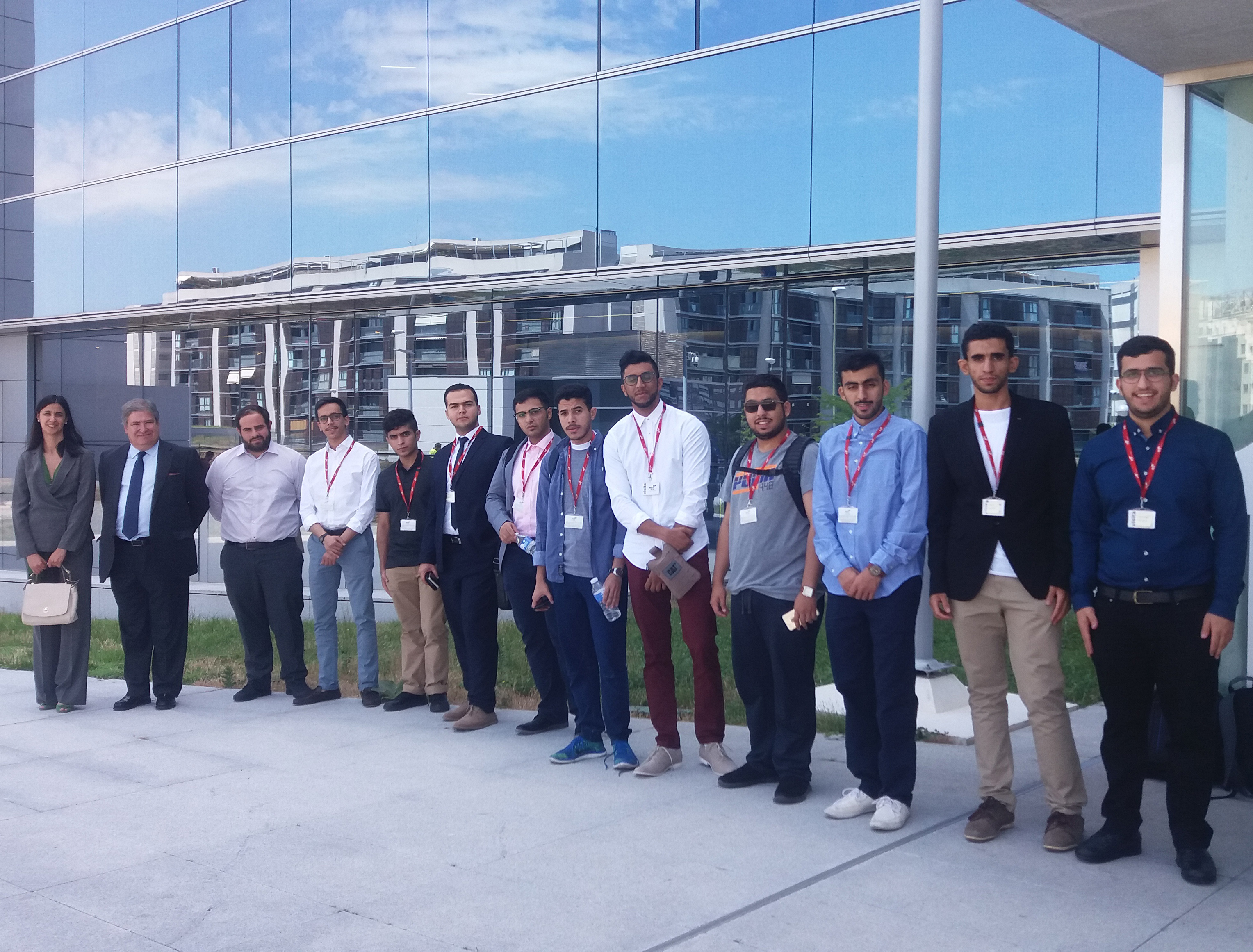 FCC recibe a un grupo de estudiantes saudíes, integrantes del programa de verano impulsado por ADA