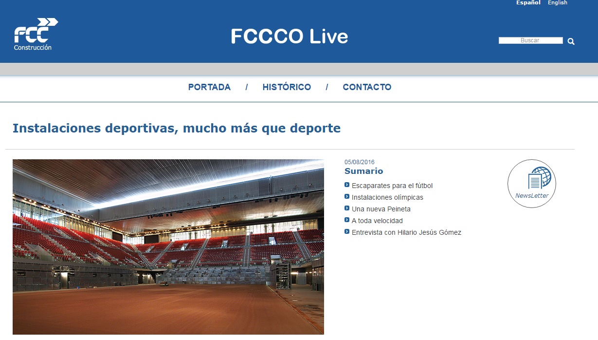 A new post: “Sports facilities, much more than sport”, now available on FCCCO Live