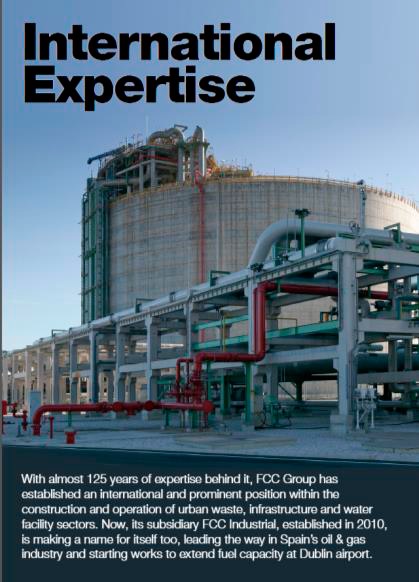 FCC Industrial, protagonista del número de octubre de la revista internacional ‘Total Industry’