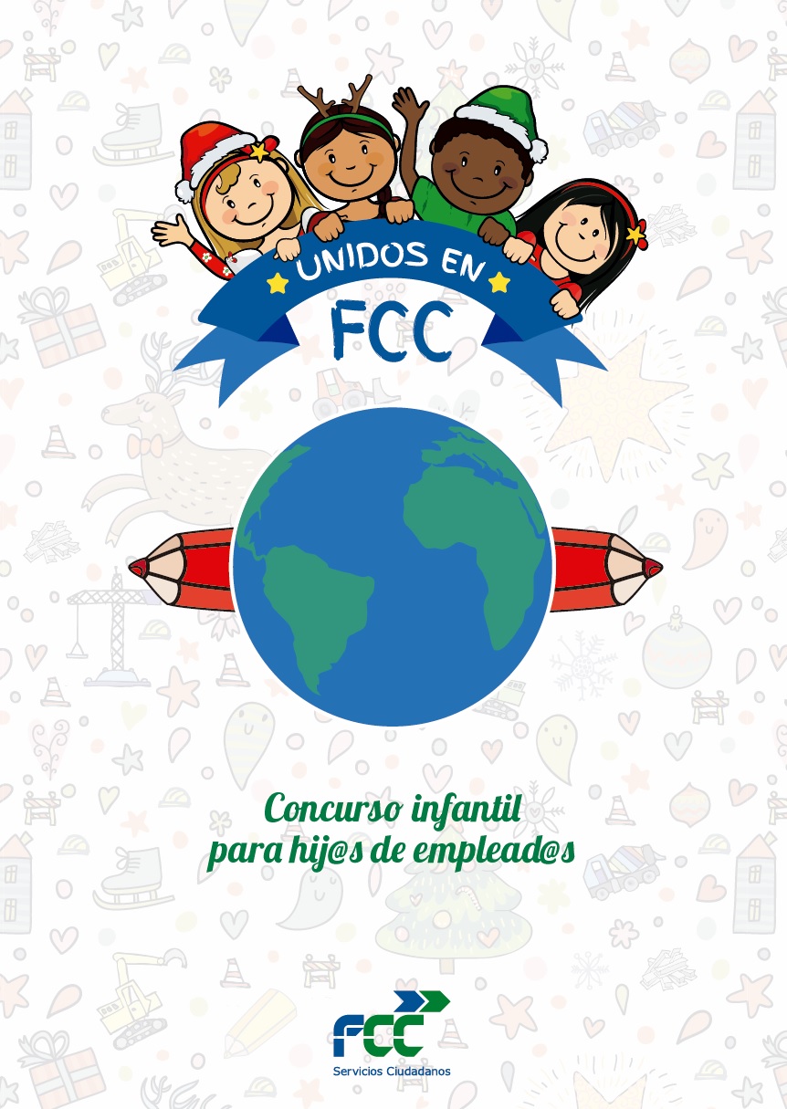 FCC presenta el concurso interno de dibujo de Christmas para hijos de empleados: Unidos en FCC