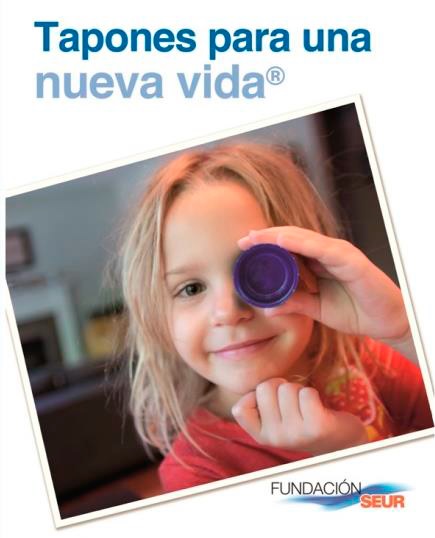 FCC y la Fundación Seur recogen 15 millones de tapones para que niños sin recursos accedan a un tratamiento médico