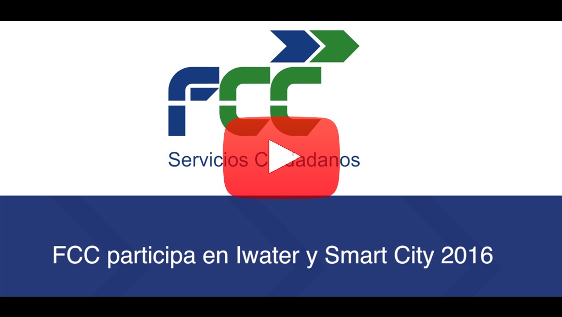 Ya está disponible en el canal de youtube de FCC el vídeo sobre las jornadas Iwater y Smart City