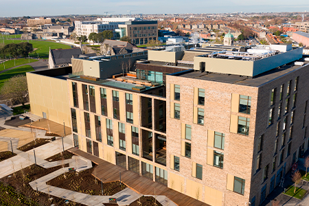The Irish Minister of Education, Innovation and Science visits the Grangegorman University project, executed by FCC Construcción