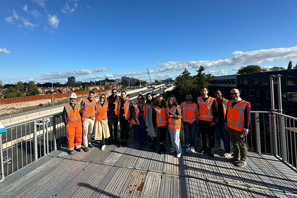 IE Master in Business for Architecture and Design students visit the A9 highway expansion project (Netherlands)
