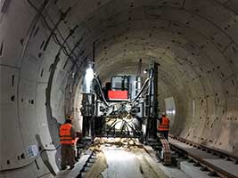 FCC progresses the track laying for the Riyadh metro system