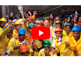 The video about the inauguration of Line 2 of the Panama Metro is already available on the YouTube channel of FCC Construcción