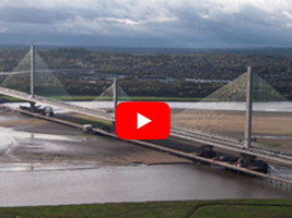 Ya está disponible en el canal youtube de FCC Construcción, el video en español, sobre la obra de Mersey Gateway