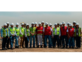 The Ministry of Transport and Communications of Peru makes a technical inspection visit to the expansion areas of the Jorge Chávez International Airport