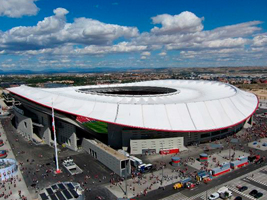 Now available on the YouTube channel FCC Construction the construction timelapse of Wanda Metropolitano