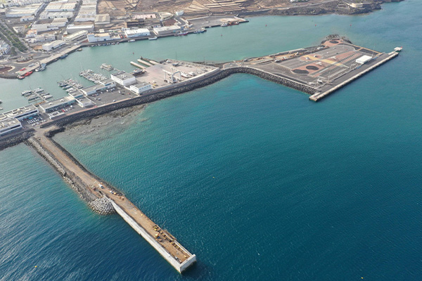 FCC Construcción wins the contract to expand the Naos dock in Lanzarote