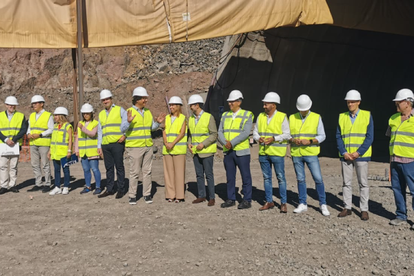The Anillo Insular Tenerife project receives a visit from the President of the Government of the Canary Islands