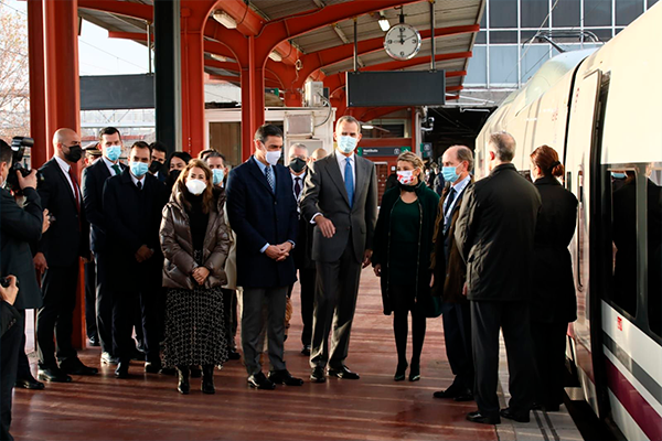 FCC Construcción and Convensa participate in the inauguration of AV Madrid-Galicia