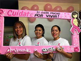 FCC Construcción América develops a campaign to raise awareness and prevent breast and prostate cancer