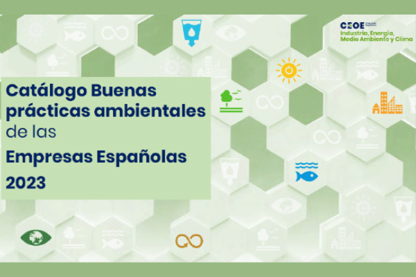 FCC Construcción is the only construction company to participate in the Catalog of Good Environmental Practices of Spanish companies of CEOE