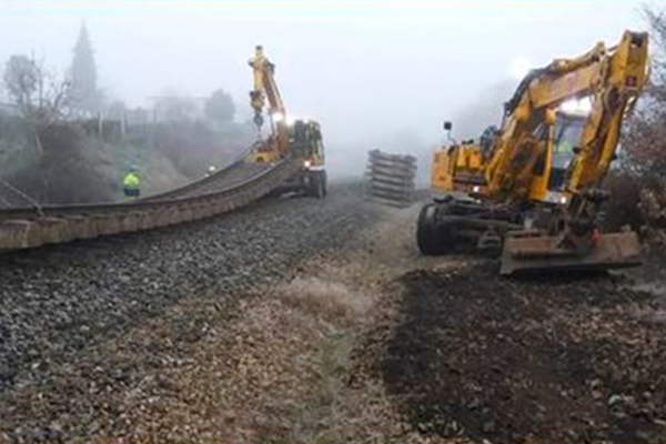 Convensa begins the improvement actions of the corridor between Monforte and Lugo (Galicia)