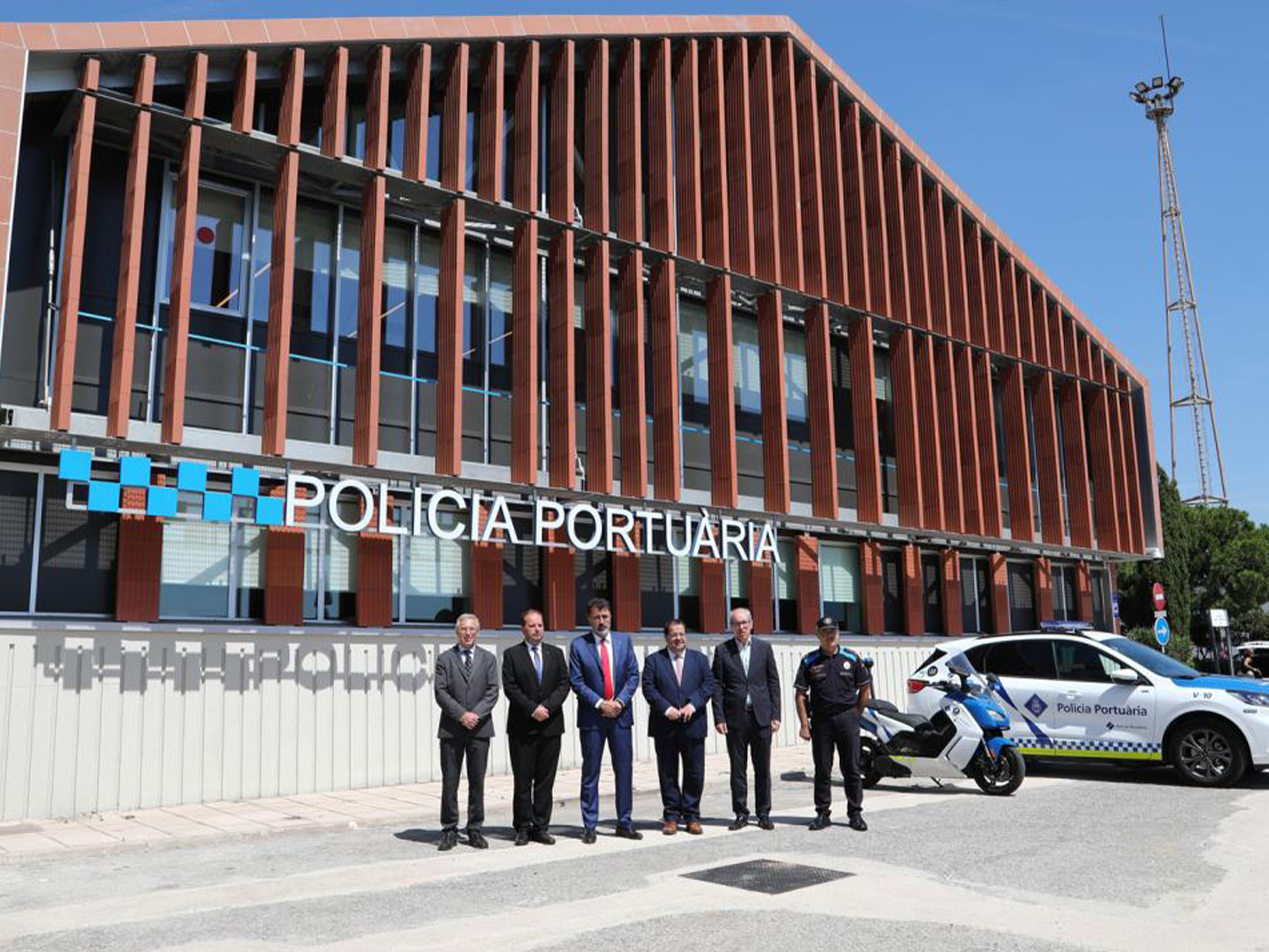 FCC Construcción completes the new Port Police building (Barcelona Harbour)