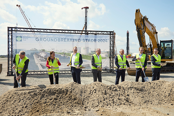 FCC Industrial comienza el proyecto de construcción de la gran regasificadora de Alemania