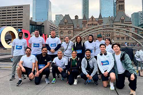 FCC Canadá participa en la carrera Under Armour Toronto 10K