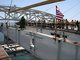 FCC Construcción completes work to replace the main section of Gerald Desmond
