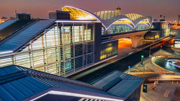 Riyadh Metro yellow, green and purple lines (lines 4, 5, 6), built by FCC, officially inaugurated
