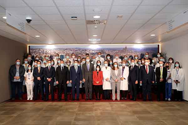 El Rey Felipe VI inaugura el Hospital de Salamanca, construido por FCC Construcción