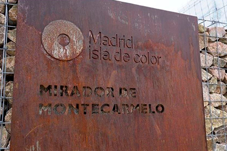 The Vice Mayor of Madrid inaugurates the Mirador de Montecarmelo, executed by FCC Construcción