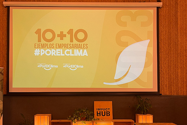 FCC Construcción participa en la presentación de los 10+10 ejemplos empresariales #PorElClima