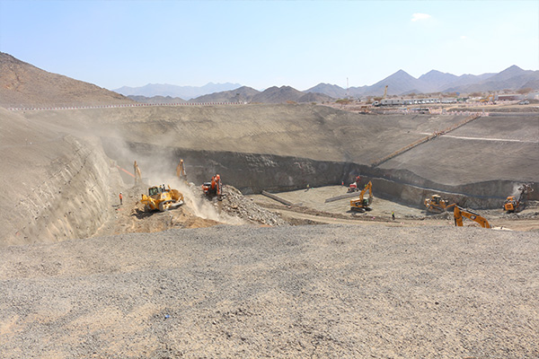 FCC Construcción carries out the first blasting of the NEOM Spine Infrastructure Project – Running Tunnels (Mountain Section) Lots 2 and 3