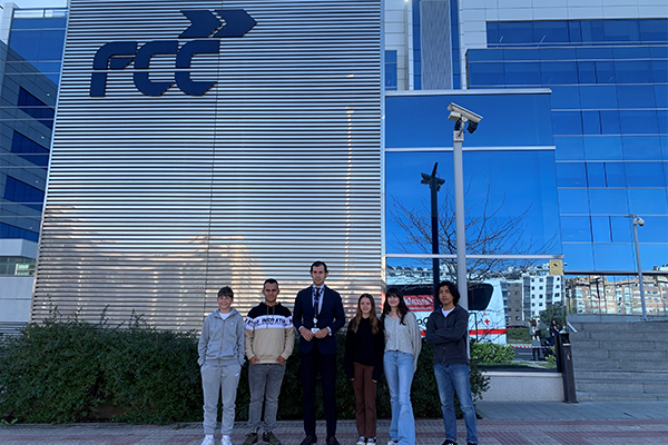 FCC Construcción participates in the 4th ESO + company program of the Community of Madrid
