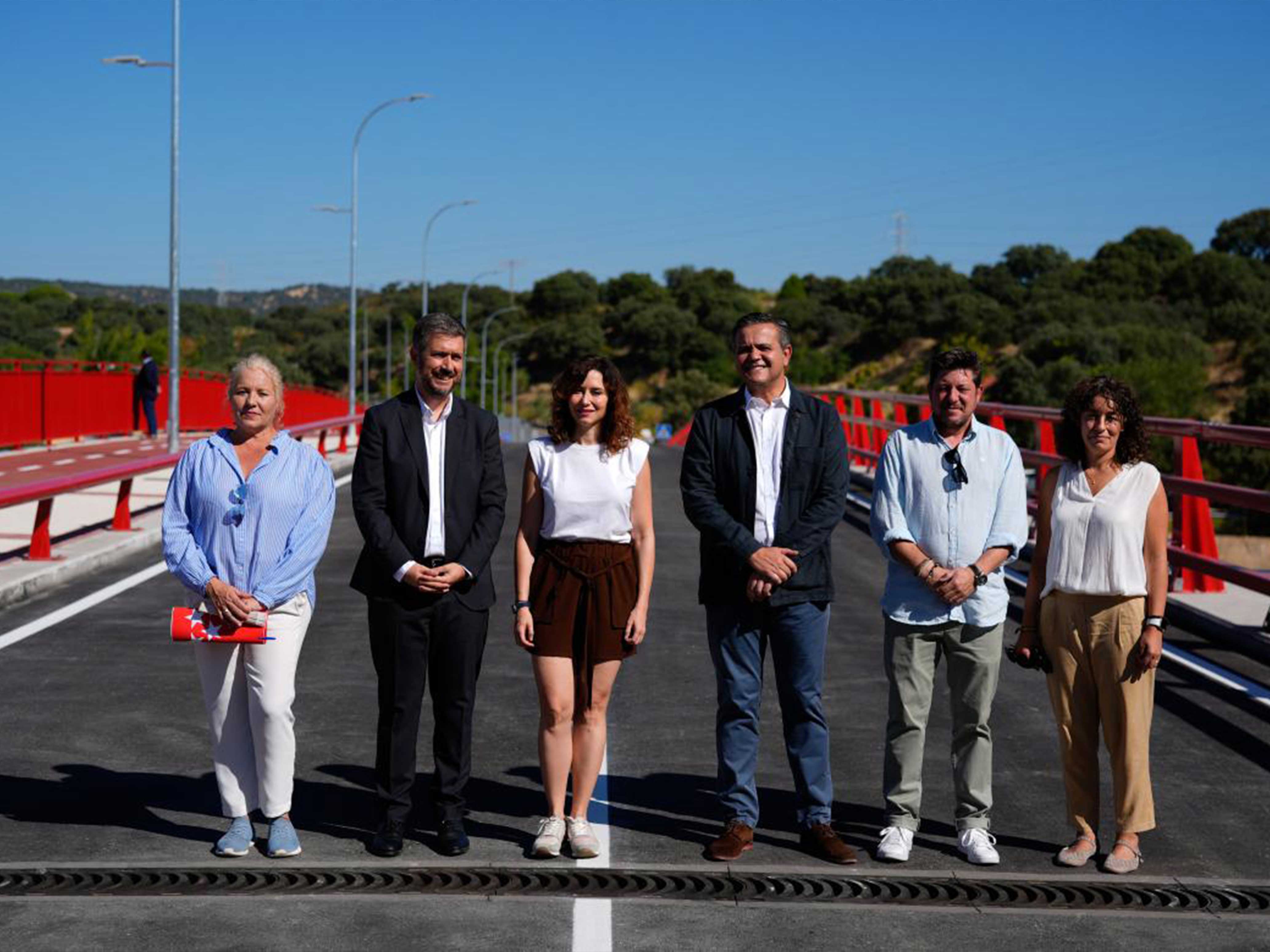 FCC Construcción completes the bridge over the Alberche River (Madrid) in record time