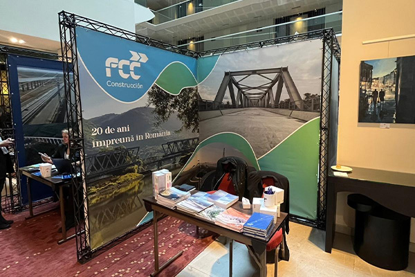 FCC Construcción Romania participates in the most important railway event in Eastern Europe: Railway Summit