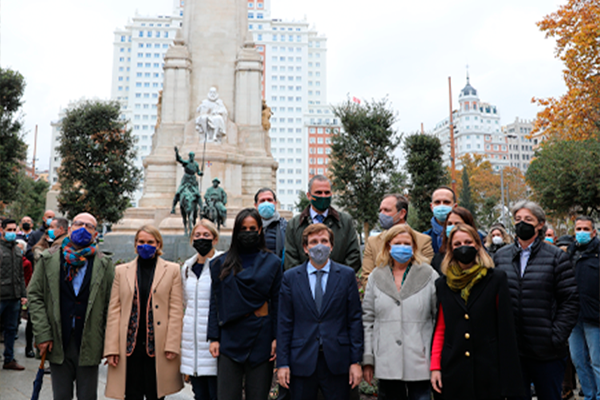 FCC Construcción participa en la inauguración del proyecto “Reforma Plaza España” (Madrid)