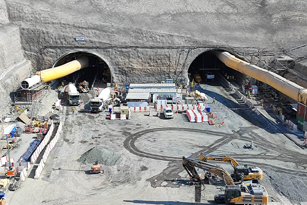 The FCC Construcción project, NEOM tunnels, reaches 3 kilometers of drilling