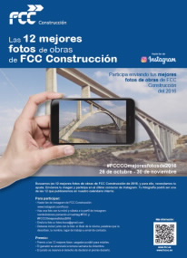 FCC Construcción presenta su último certamen del año de Instagram: “Las 12 mejores fotos de obras de FCC CO”