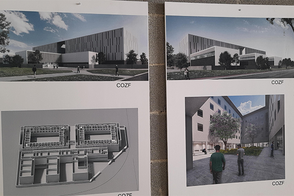 The construction project of the new prison center in the Free Zone receives a visit from the Generalitat of Catalonia